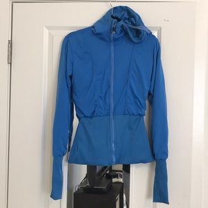 Small Blue Lululemon Scuba Jacket